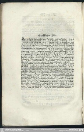 Eingeschlichene Fehler