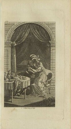 Illustration: Liebespaar