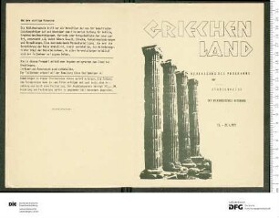 Beilage zum Programm Jahr 1972/1973