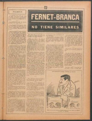 Teissaire en el Senado Nacional - [Ilustración]