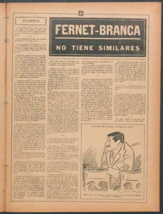 Teissaire en el Senado Nacional - [Ilustración]