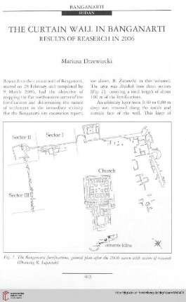 18: The curtain wall in Banganarti : results of reaserch in 2006