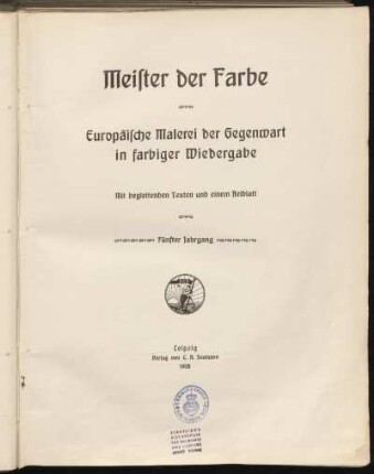 5: Meister der Farbe