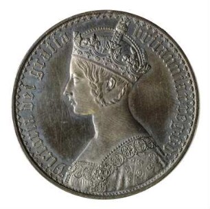 Münze, Crown (AR), 1847