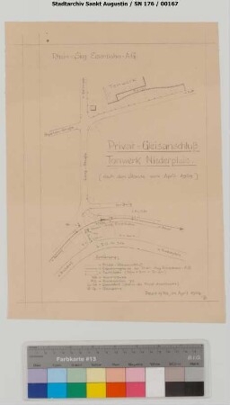 Gleisanschluss Tonwerk Niederpleis.