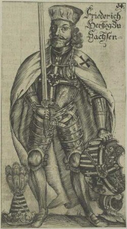 Bildnis von Friedrich, Herzog zu Sachsen