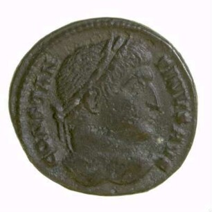 Münze, Follis, 322 - 323
