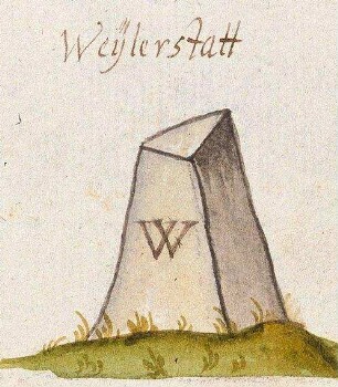 Weil der Stadt BB (Leonberger Forst, Marksteinzeichen V)