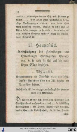 II. Hauptstück.