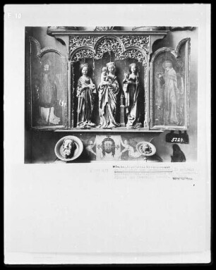 Flügelaltar — Engel mit Vera Icon