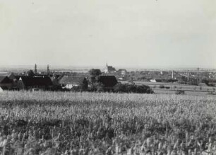 Lommatzsch und Umgebung von Südwesten