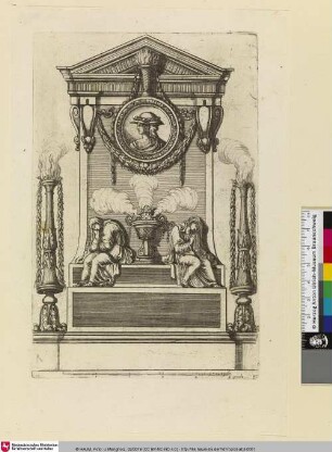 TOMBEAVX OV MOSOLÉES / Tombeaux et Mausolées, Bl. (?)