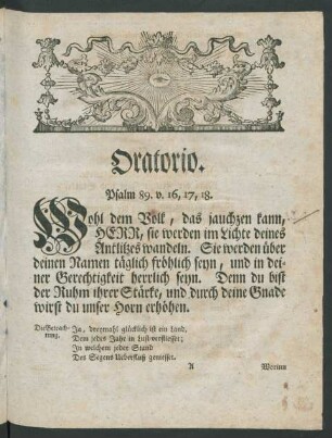 Oratorio