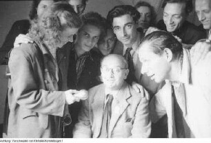 Leipzig. 3. Parlament der Freien Deutschen Jugend (FDJ), Gerhart Eisler, Pfingsten 1949