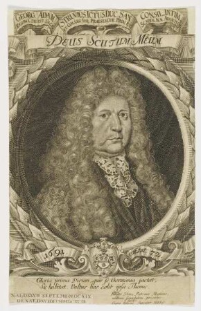Bildnis des Georg Adam Struvius