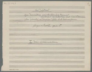 Der Jahrkreis, Excerpts, Coro, op.5, LüdD p.438 - BSB Mus.N. 119,7 : [title page:] "Der Jahrkreis" // Eine Sammlung zweiundfünfzig kleiner // geistlicher Chormusiken für 1 bis 3 Stimmen // zum Gebrauch in Kirchen=, Schul= und Laienchören. // [added by Hugo Distler: "Hugo Distler, opus 5."] // I. Teil: Choralmotetten