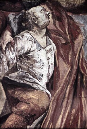 Erweckung des Jünglings Eutychus (Mittelbild)