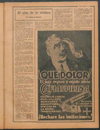 El sino de la criatura