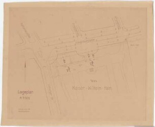 Grund, Peter; Dortmund, Hindenburgdamm / Limburgerstr.; Kriegerehrenmal - Lageplan