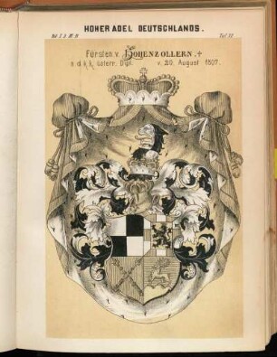 Taf. 32. Fürsten v. Hohenzollern.