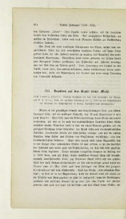 105. Napoleon auf dem Gipfel seiner Macht
