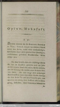Opium, Mohnsaft