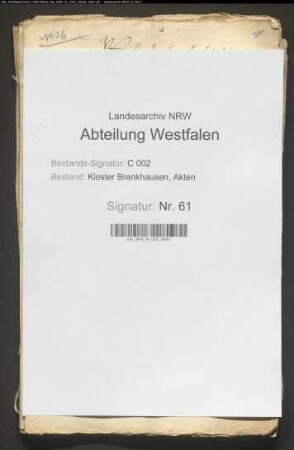 Patronatsrecht über die Pfarre zu Uslar.