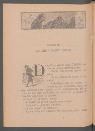 Capítulo IV - Chiribita puede hablar