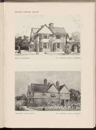 British country houses [Abbildungen]