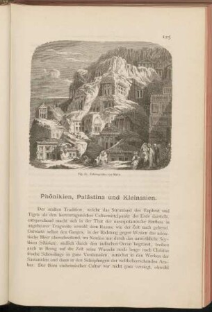 Phönikien, Palästina und Kleinasien.