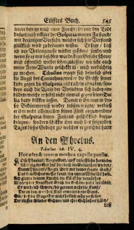 545-552, An den Phoebus