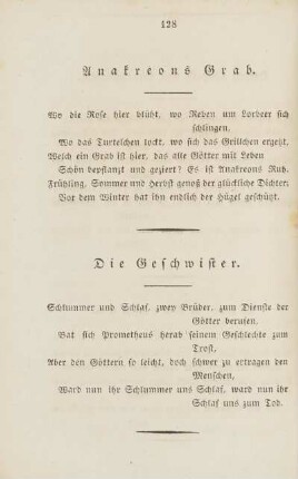 Die Geschwister.