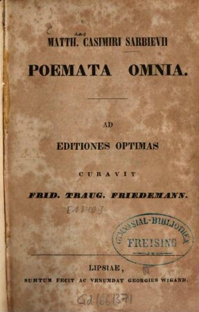 Poemata omnia