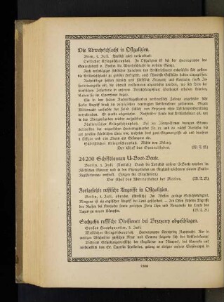 Die Abwehrschlacht in Ostgalizien.