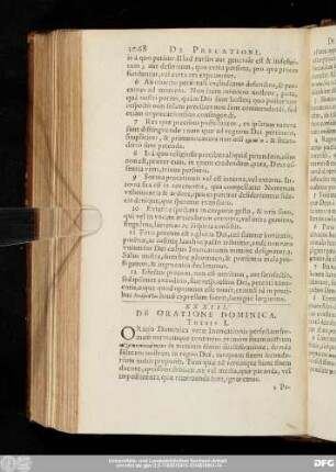XXXIII. De Oratione Dominica.