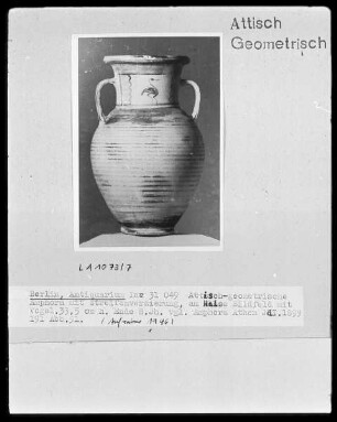 Attisch-geometrische Amphora