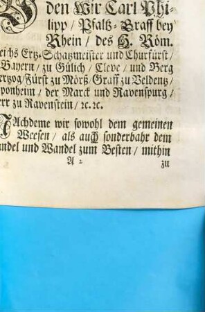 Chur-Pfaltz Wechsel-Gerichts-Ordnung