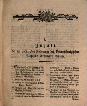 Braunschweigisches Magazin. 20. 1807