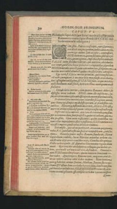 Caput VI. Philosophi supra dicti iam fere morientis ad senatum Romanum oratio, (qua ostendit, se CCXXC millia deorum urbi relinquere.)