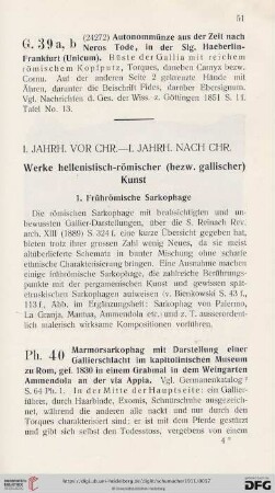 I. Jahrh. vor Chr.-I. Jahrh. nach Chr