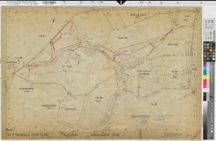 Stockum (Witten), Witten (Witten), Flurbereinigung Witten-Stockum, Bl. 7 Zuteilungskarte Annen Flur 17
