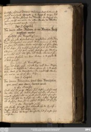 das 2. Capitel. Von denen alten Weibern so im Waysen-Hause verpfleget werden