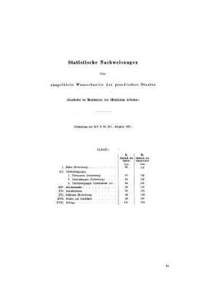 1904: Statistische Nachweisungen über ausgeführte Wasserbauten des preußischen Staates