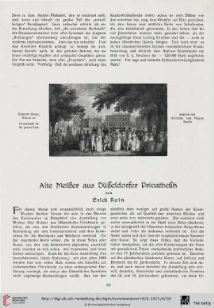 2: Alte Meister aus Düsseldorfer Privatbesitz