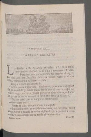 Capítulo XXIII - La última tentativa