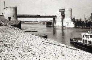 Wehrbaustelle Schlüsselburg/Weser