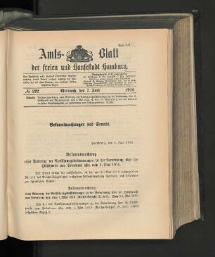 No. 132, 7. Juni 1916