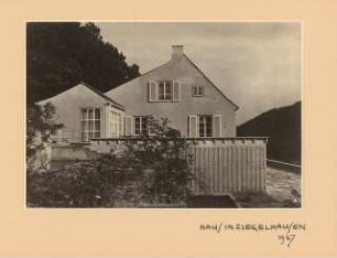 Haus Schlemmer, Heidelberg-Ziegelhausen: Terrasse