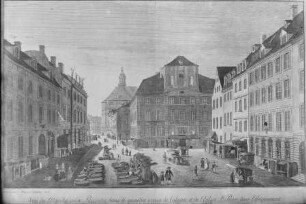 Köllnischer Fischmarkt und Köllnisches Rathaus in Berlin-Mitte