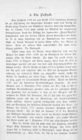 6. Die Pestzeit.